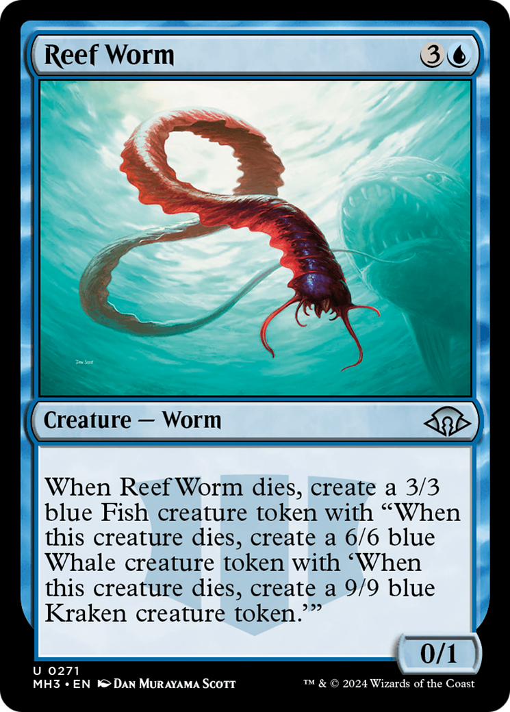 Reef Worm [Modern Horizons 3] | Shuffle n Cut Hobbies & Games