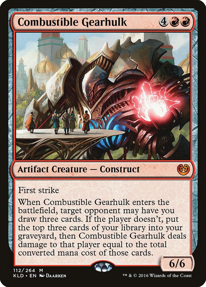 Combustible Gearhulk [Kaladesh] | Shuffle n Cut Hobbies & Games