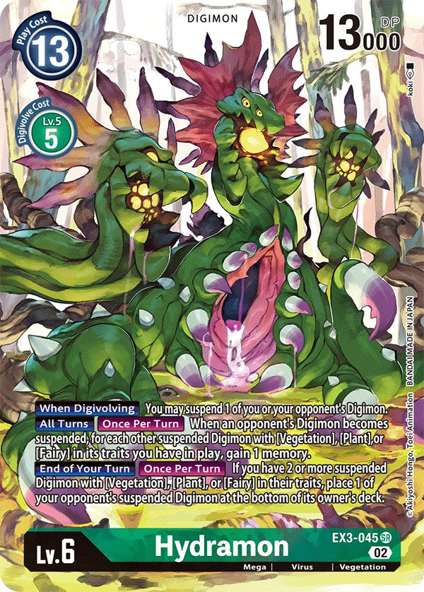 Hydramon [EX3-045] (Alternate Art) [Draconic Roar] | Shuffle n Cut Hobbies & Games