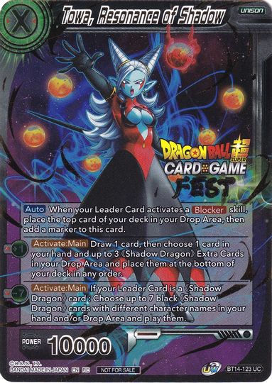 Towa, Resonance of Shadow (Card Game Fest 2022) (BT14-123) [Tournament Promotion Cards] | Shuffle n Cut Hobbies & Games