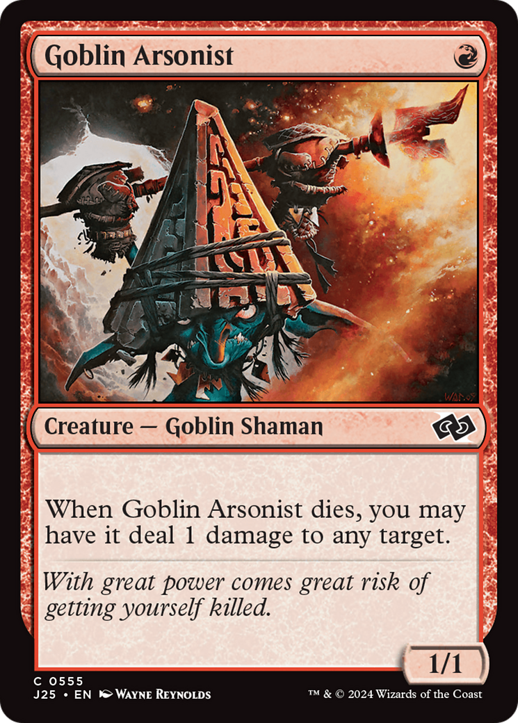 Goblin Arsonist [Foundations Jumpstart] | Shuffle n Cut Hobbies & Games