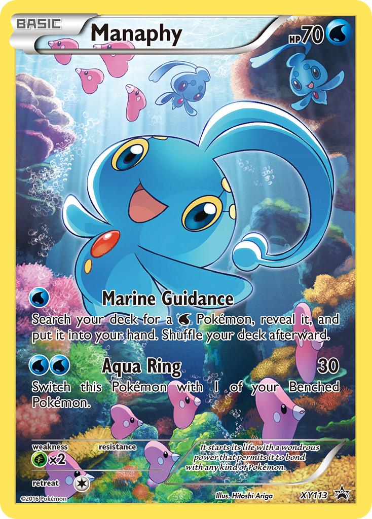 Manaphy (XY113) [XY: Black Star Promos] | Shuffle n Cut Hobbies & Games