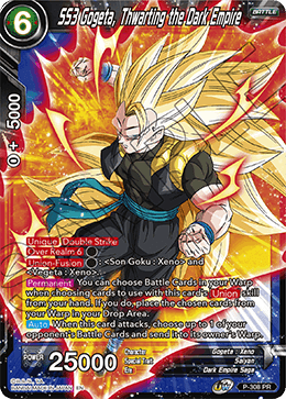 SS3 Gogeta, Thwarting the Dark Empire (P-308) [Tournament Promotion Cards] | Shuffle n Cut Hobbies & Games