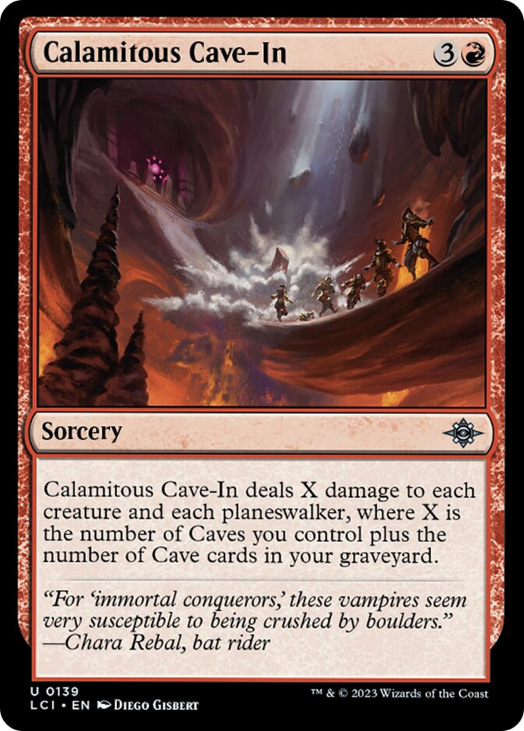 Calamitous Cave-In [The Lost Caverns of Ixalan] | Shuffle n Cut Hobbies & Games