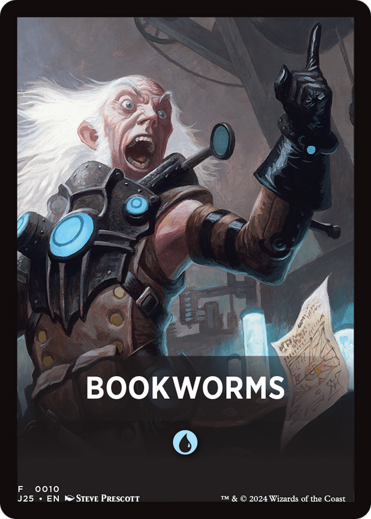 Bookworms Theme Card [Foundations Jumpstart Front Cards] | Shuffle n Cut Hobbies & Games