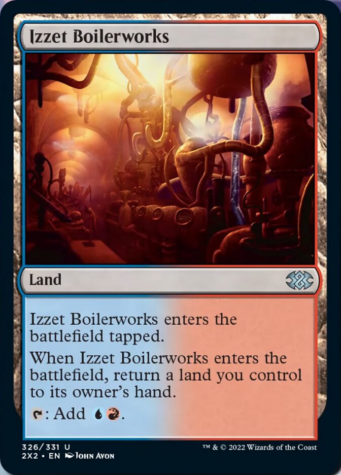 Izzet Boilerworks [Double Masters 2022] | Shuffle n Cut Hobbies & Games