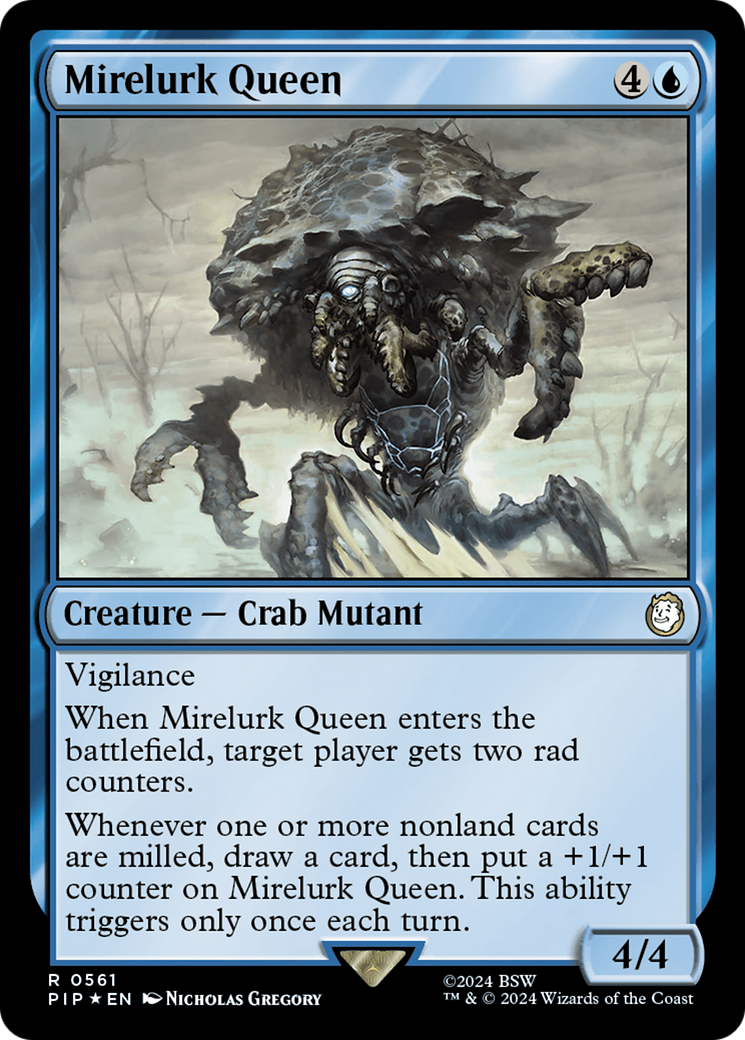 Mirelurk Queen (Surge Foil) [Fallout] | Shuffle n Cut Hobbies & Games