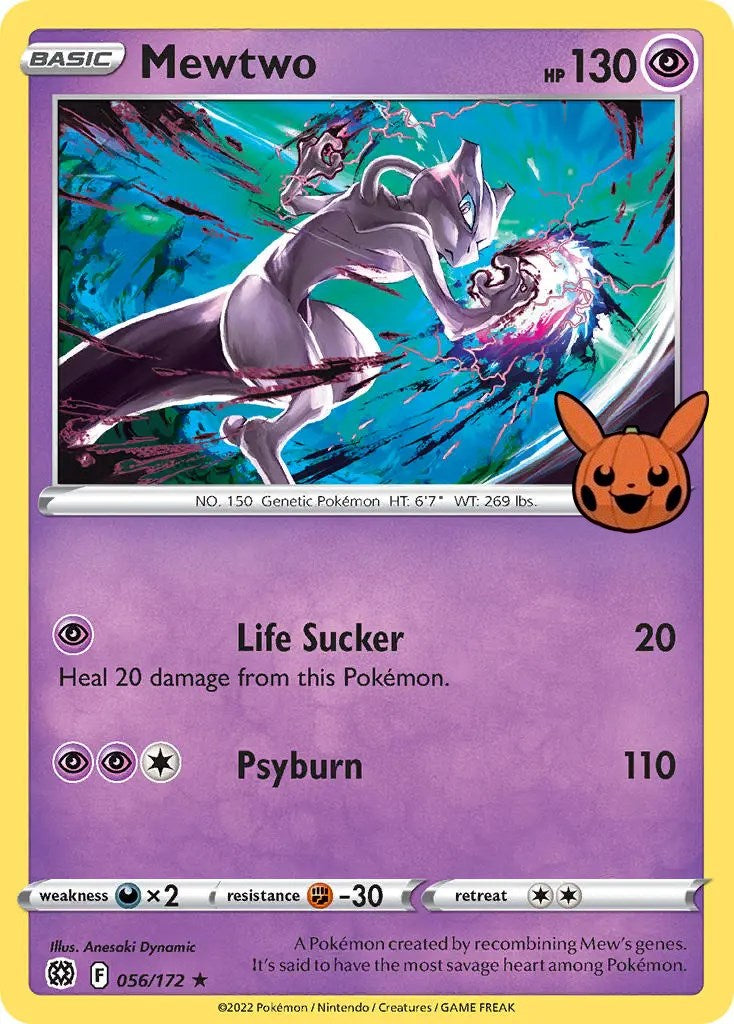 Mewtwo (056/172) [Trick or Trade] | Shuffle n Cut Hobbies & Games