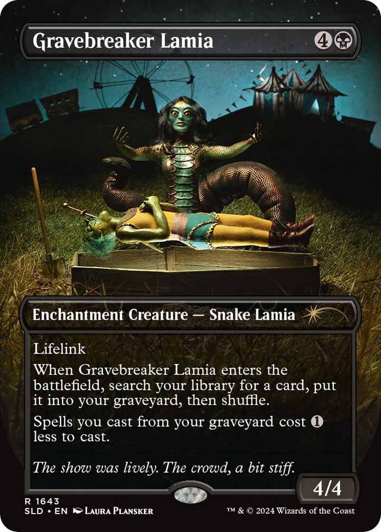 Gravebreaker Lamia (Rainbow Foil) [Secret Lair Drop Series] | Shuffle n Cut Hobbies & Games