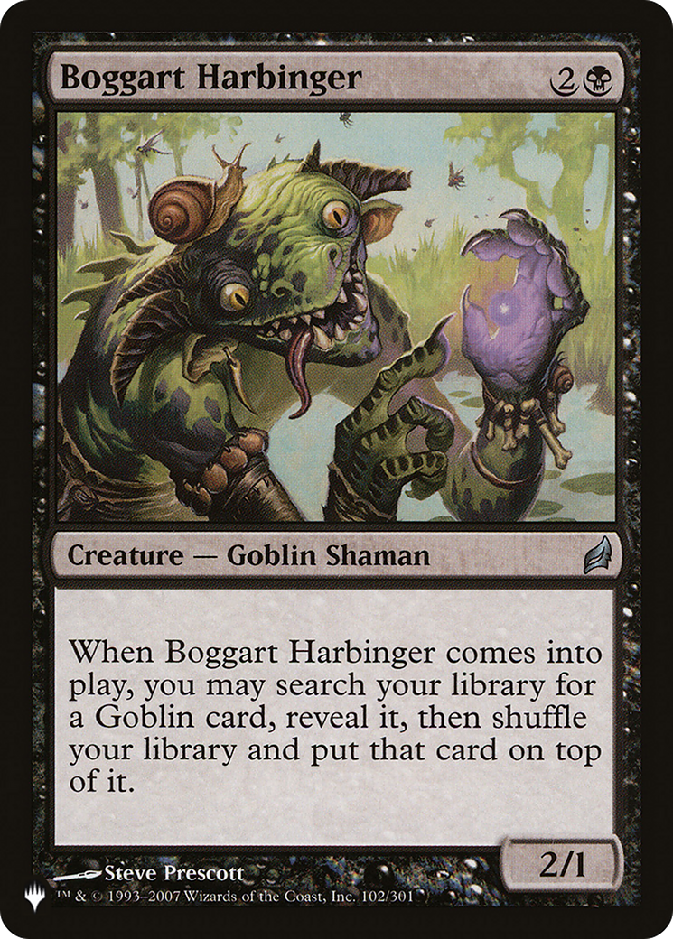 Boggart Harbinger [The List] | Shuffle n Cut Hobbies & Games