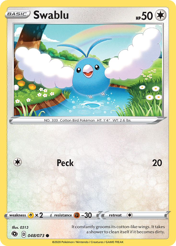 Swablu (048/073) [Sword & Shield: Champion's Path] | Shuffle n Cut Hobbies & Games