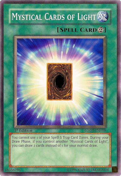 Mystical Cards of Light [LODT-EN058] Common | Shuffle n Cut Hobbies & Games