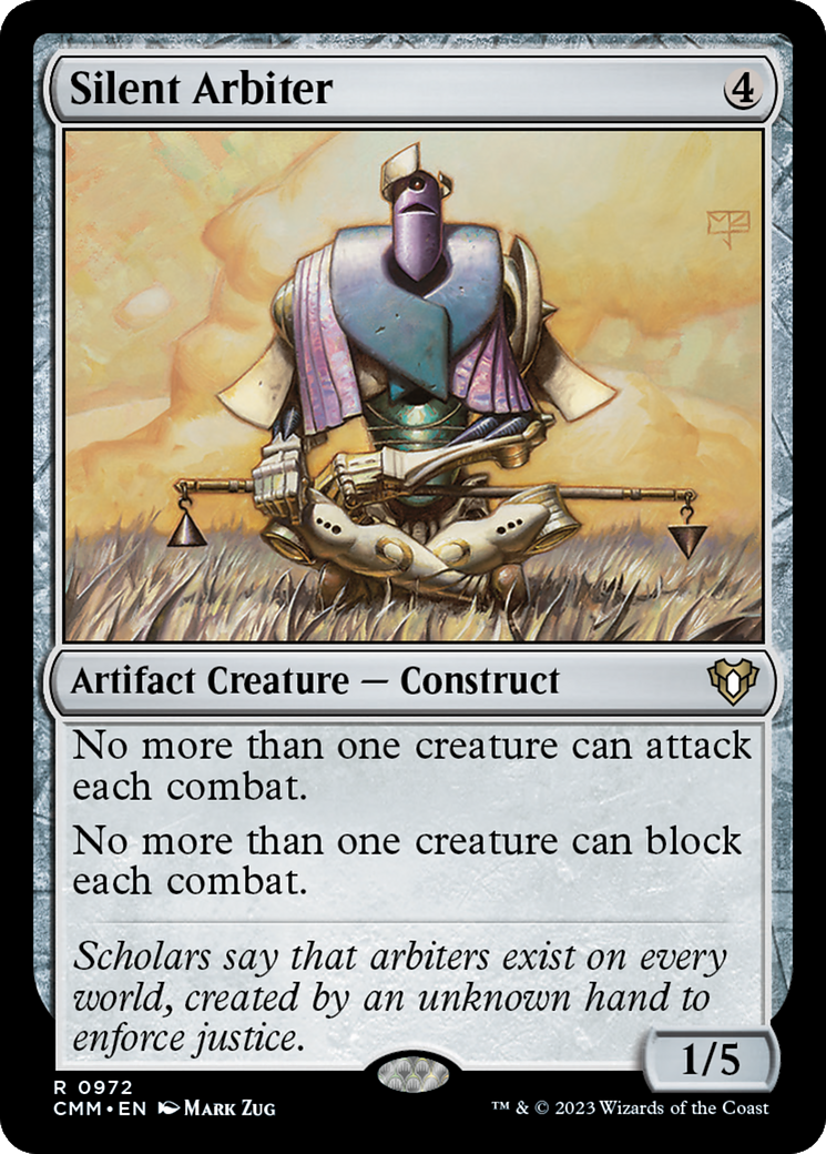 Silent Arbiter [Commander Masters] | Shuffle n Cut Hobbies & Games