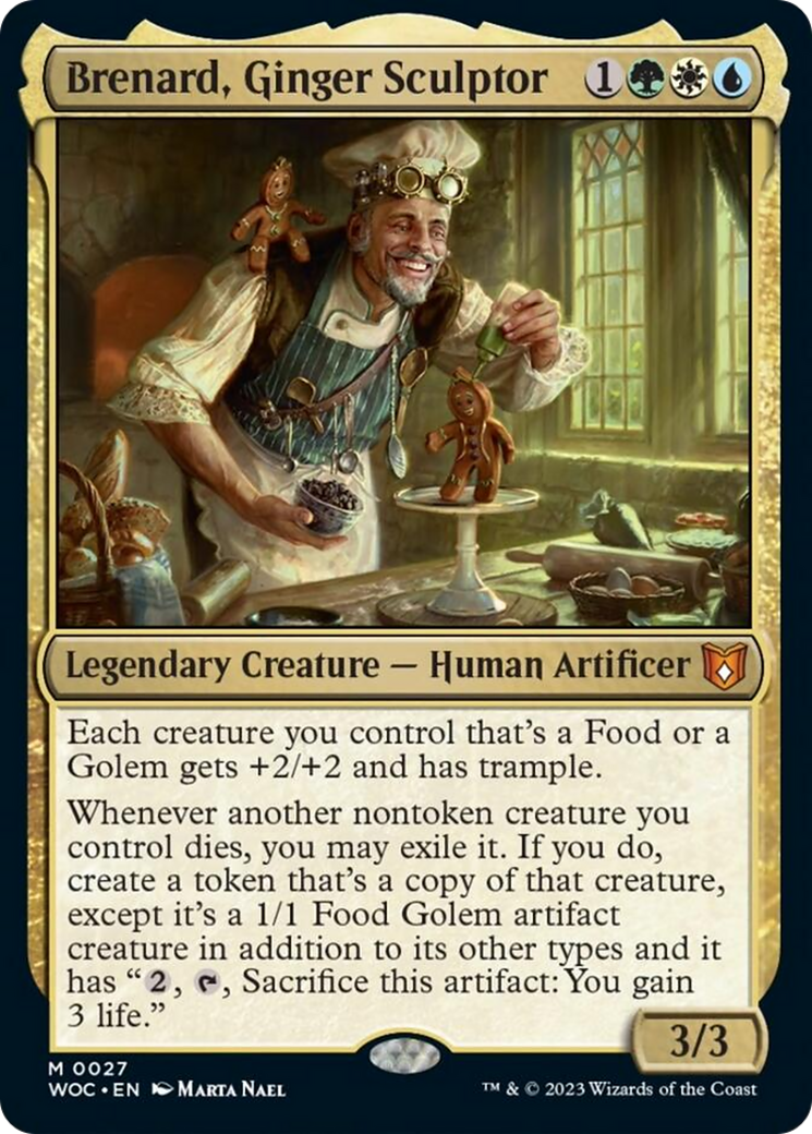 Brenard, Ginger Sculptor [Wilds of Eldraine Commander] | Shuffle n Cut Hobbies & Games