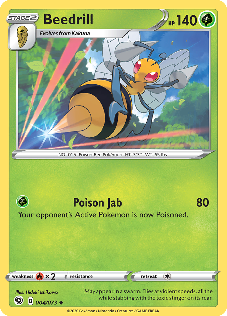 Beedrill (004/073) [Sword & Shield: Champion's Path] | Shuffle n Cut Hobbies & Games