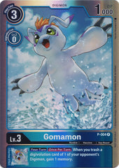 Gomamon [P-004] (Rainbow Foil) [Promotional Cards] | Shuffle n Cut Hobbies & Games