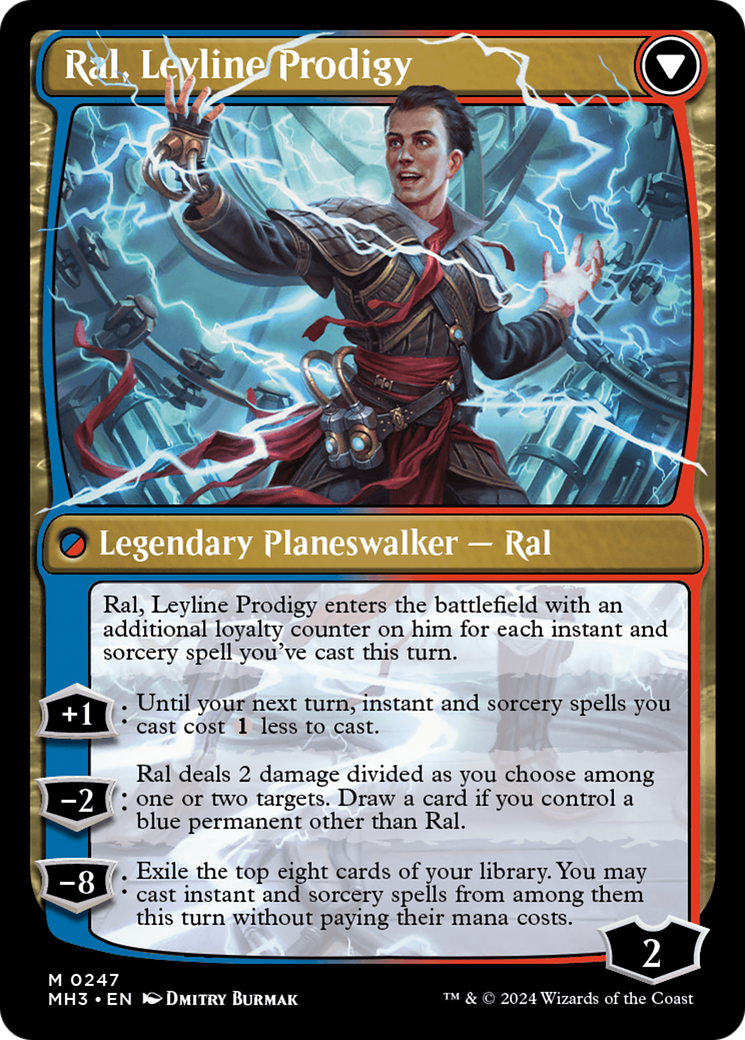 Ral, Monsoon Mage // Ral, Leyline Prodigy [Modern Horizons 3] | Shuffle n Cut Hobbies & Games