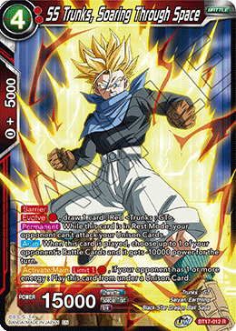 SS Trunks, Soaring Through Space (BT17-012) [Ultimate Squad] | Shuffle n Cut Hobbies & Games