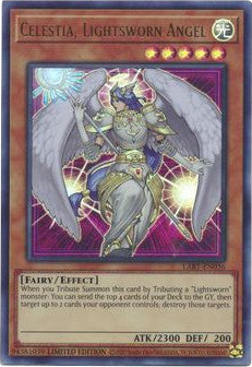 Celestia, Lightsworn Angel [LART-EN036] Ultra Rare | Shuffle n Cut Hobbies & Games