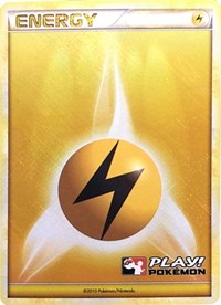 Lightning Energy (2010 Play Pokemon Promo) [League & Championship Cards] | Shuffle n Cut Hobbies & Games