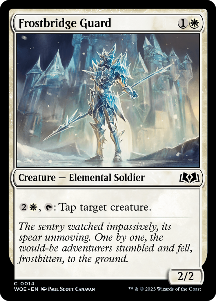 Frostbridge Guard [Wilds of Eldraine] | Shuffle n Cut Hobbies & Games