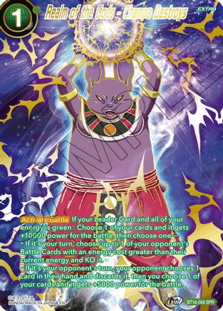 Realm of the Gods - Champa Destroys (SPR) (BT16-069) [Realm of the Gods] | Shuffle n Cut Hobbies & Games