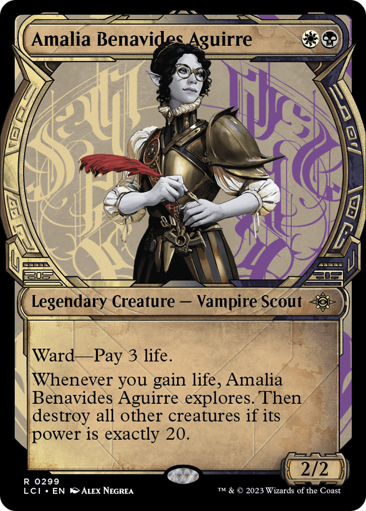 Amalia Benavides Aguirre (Showcase) [The Lost Caverns of Ixalan] | Shuffle n Cut Hobbies & Games