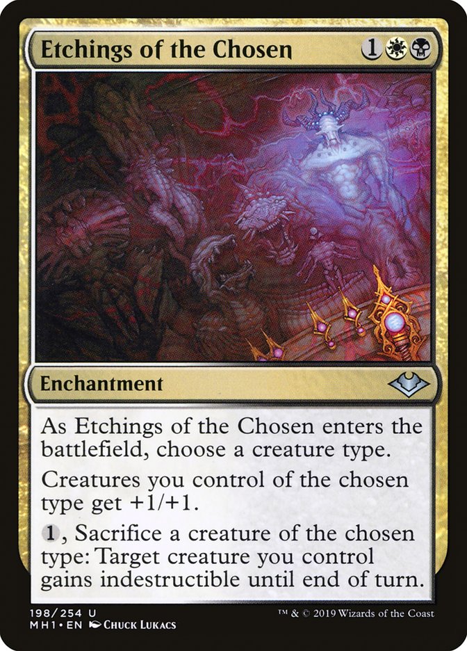 Etchings of the Chosen [Modern Horizons] | Shuffle n Cut Hobbies & Games