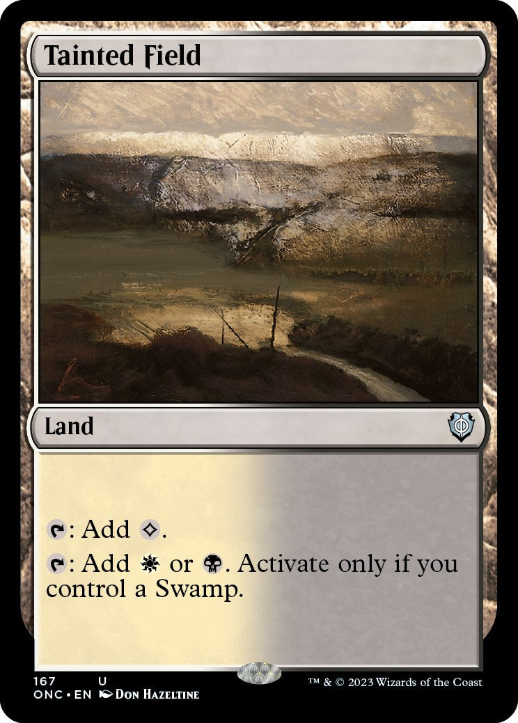 Tainted Field [Phyrexia: All Will Be One Commander] | Shuffle n Cut Hobbies & Games