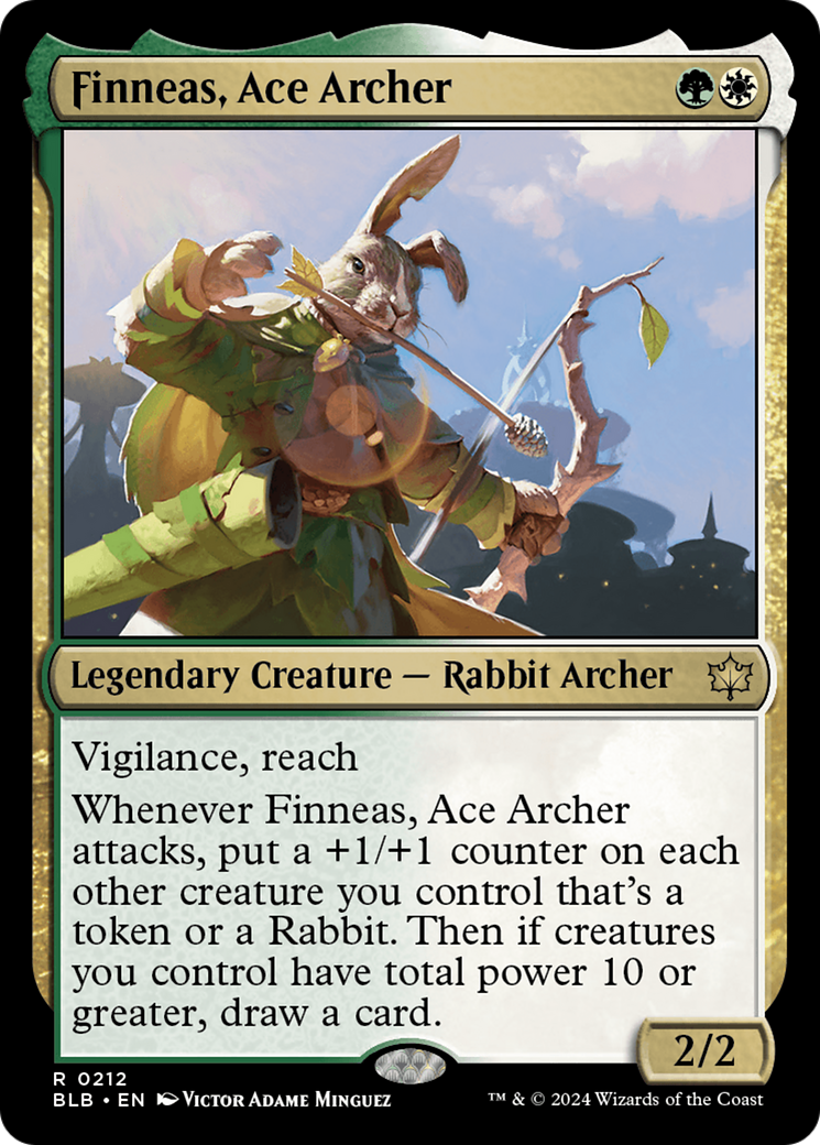 Finneas, Ace Archer [Bloomburrow] | Shuffle n Cut Hobbies & Games