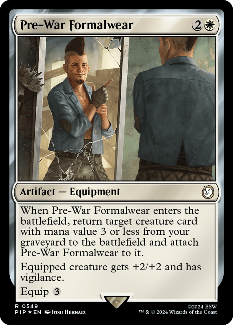 Pre-War Formalwear (Surge Foil) [Fallout] | Shuffle n Cut Hobbies & Games