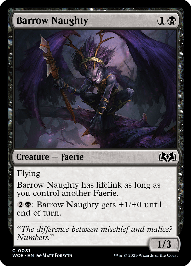 Barrow Naughty [Wilds of Eldraine] | Shuffle n Cut Hobbies & Games