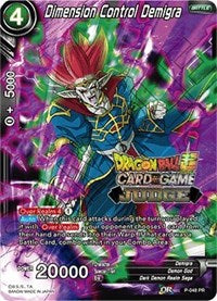 Dimension Control Demigra (P-048) [Judge Promotion Cards] | Shuffle n Cut Hobbies & Games