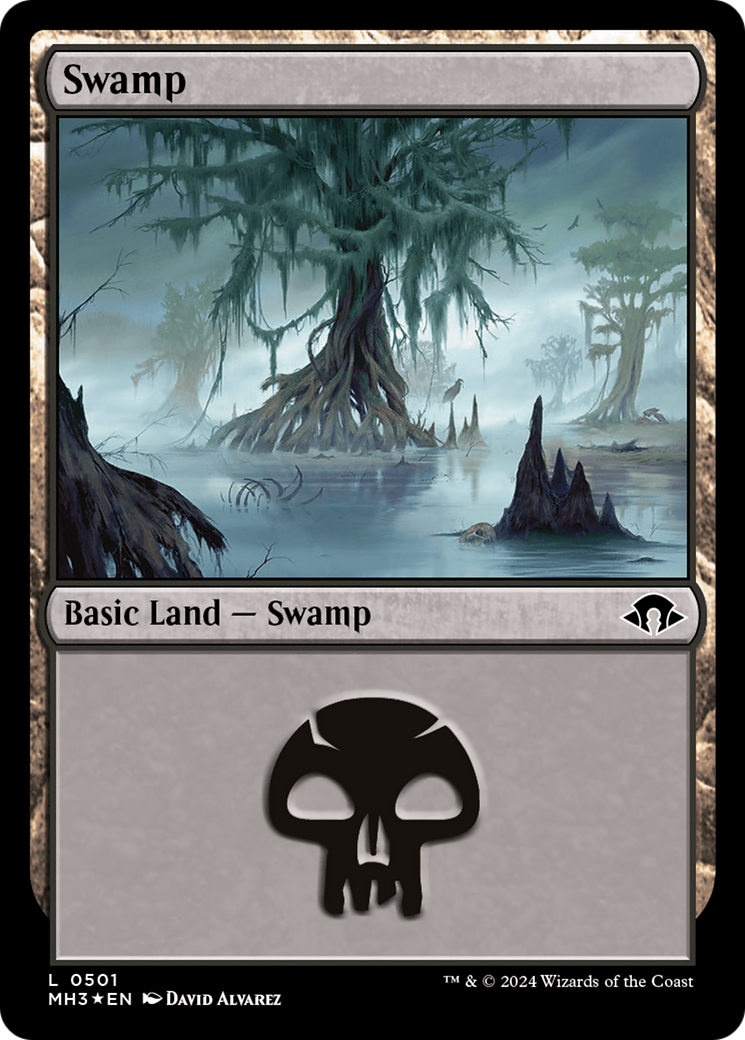 Swamp (0501) (Ripple Foil) [Modern Horizons 3] | Shuffle n Cut Hobbies & Games