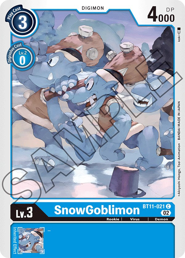 SnowGoblimon [BT11-021] [Dimensional Phase] | Shuffle n Cut Hobbies & Games