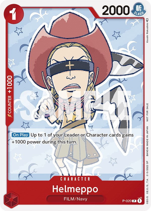 Helmeppo (One Piece Film Red) [One Piece Promotion Cards] | Shuffle n Cut Hobbies & Games