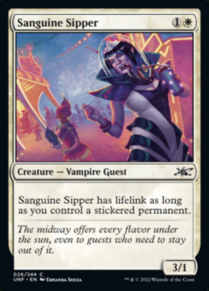 Sanguine Sipper [Unfinity] | Shuffle n Cut Hobbies & Games