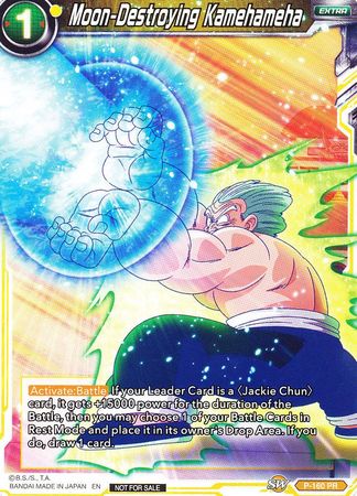 Moon-Destroying Kamehameha (Power Booster: World Martial Arts Tournament) (P-160) [Promotion Cards] | Shuffle n Cut Hobbies & Games