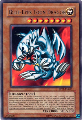 Blue-Eyes Toon Dragon [RP01-EN050] Rare | Shuffle n Cut Hobbies & Games