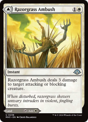 Razorgrass Ambush // Razorgrass Field [Modern Horizons 3] | Shuffle n Cut Hobbies & Games