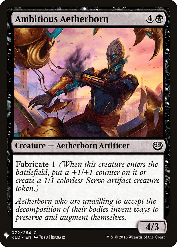 Ambitious Aetherborn [Mystery Booster] | Shuffle n Cut Hobbies & Games