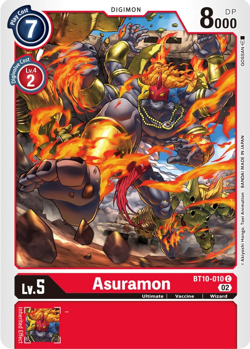 Asuramon [BT10-010] [Xros Encounter] | Shuffle n Cut Hobbies & Games