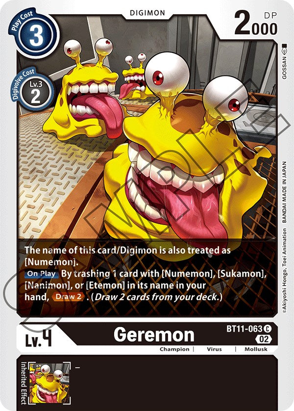 Geremon [BT11-063] [Dimensional Phase] | Shuffle n Cut Hobbies & Games