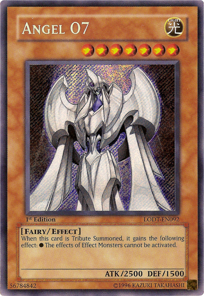 Angel O7 [LODT-EN092] Secret Rare | Shuffle n Cut Hobbies & Games