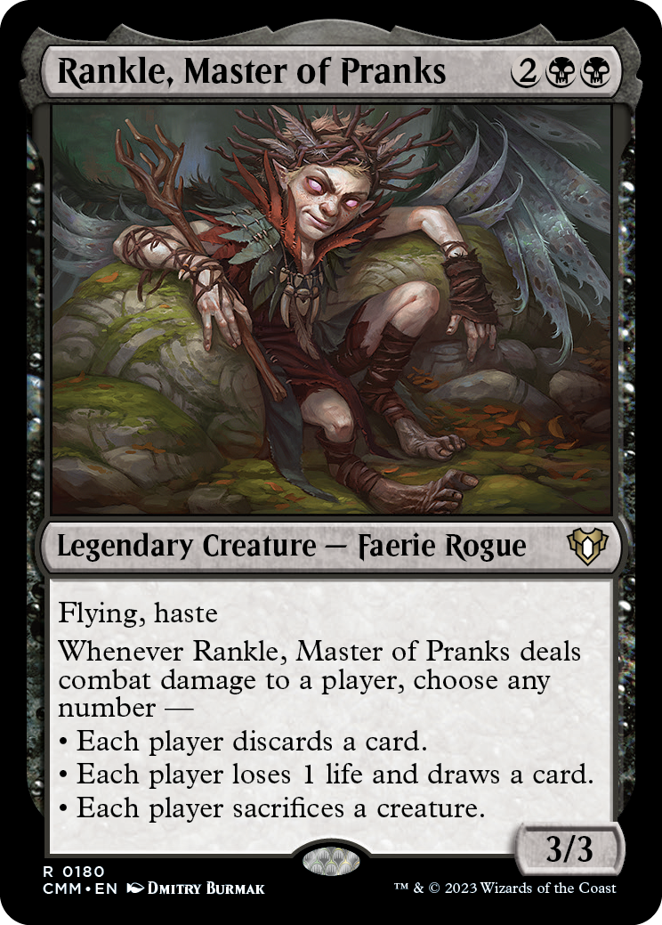 Rankle, Master of Pranks [Commander Masters] | Shuffle n Cut Hobbies & Games