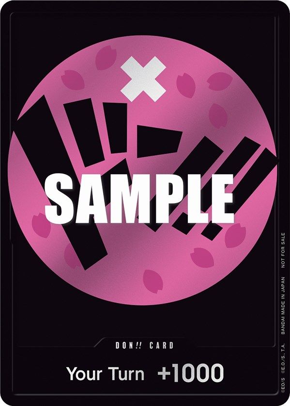 DON!! Card (Pink) [One Piece Promotion Cards] | Shuffle n Cut Hobbies & Games