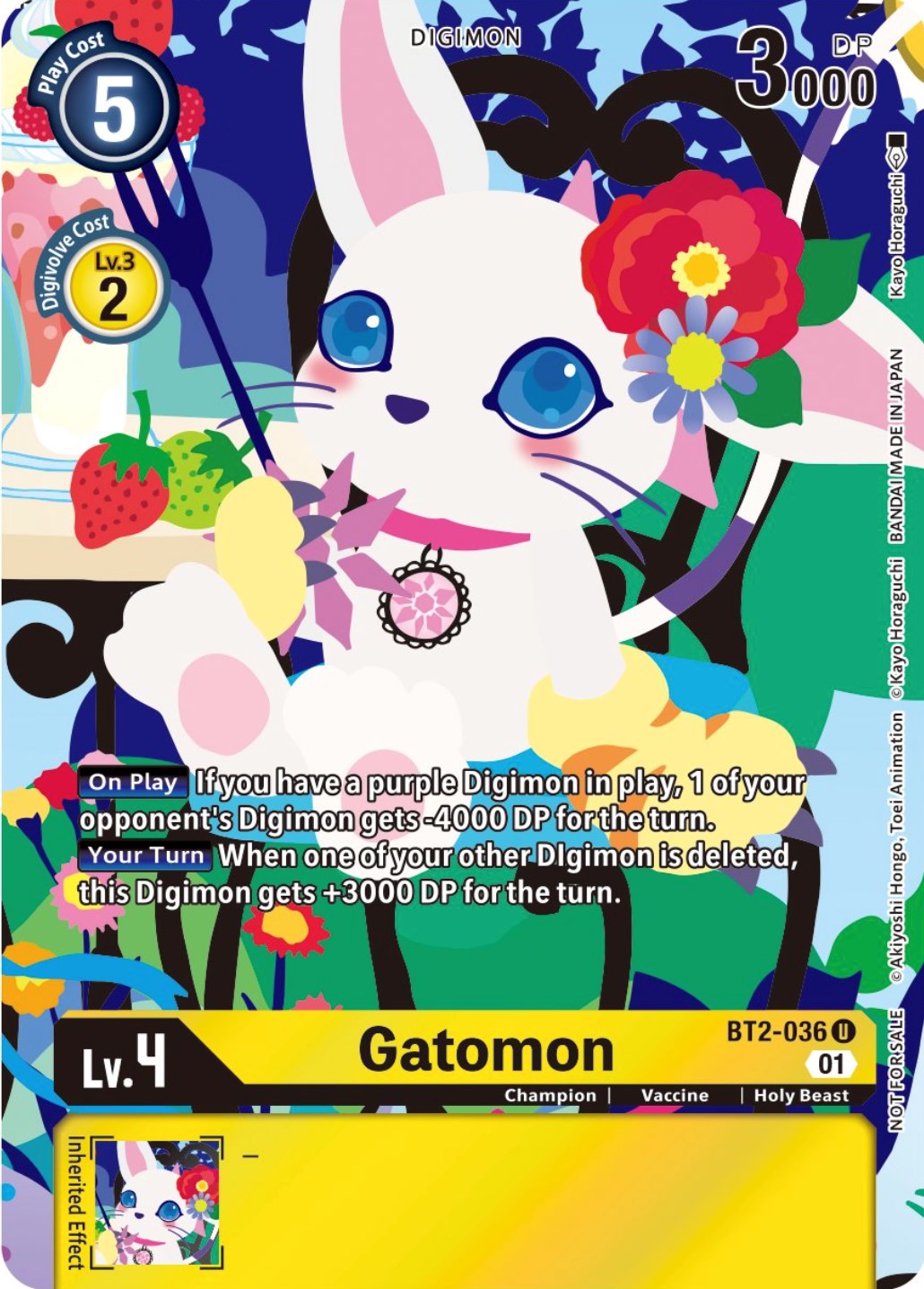 Gatomon [BT2-036] (Tamer's Card Set 2 Floral Fun) [Release Special Booster Promos] | Shuffle n Cut Hobbies & Games