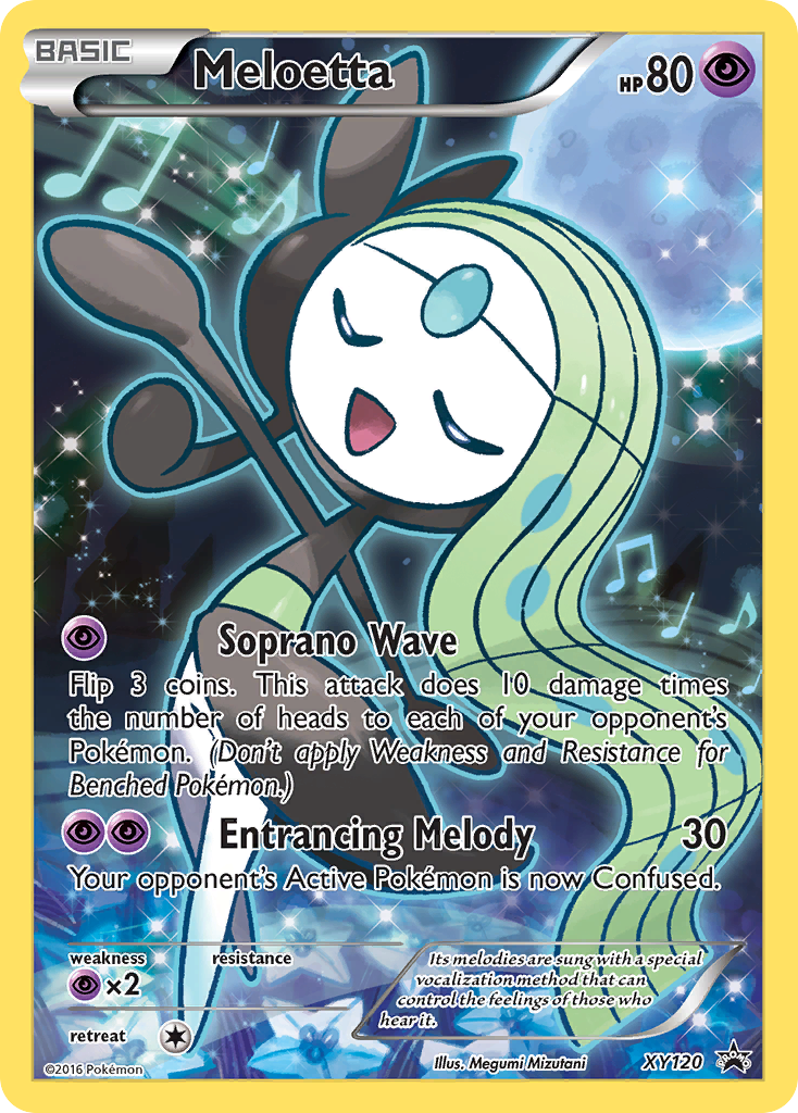 Meloetta (XY120) [XY: Black Star Promos] | Shuffle n Cut Hobbies & Games