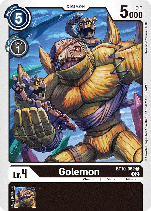 Golemon [BT10-062] [Xros Encounter] | Shuffle n Cut Hobbies & Games