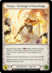 Invoke Suraya // Suraya, Archangel of Knowledge [DYN212] (Dynasty)  Rainbow Foil | Shuffle n Cut Hobbies & Games